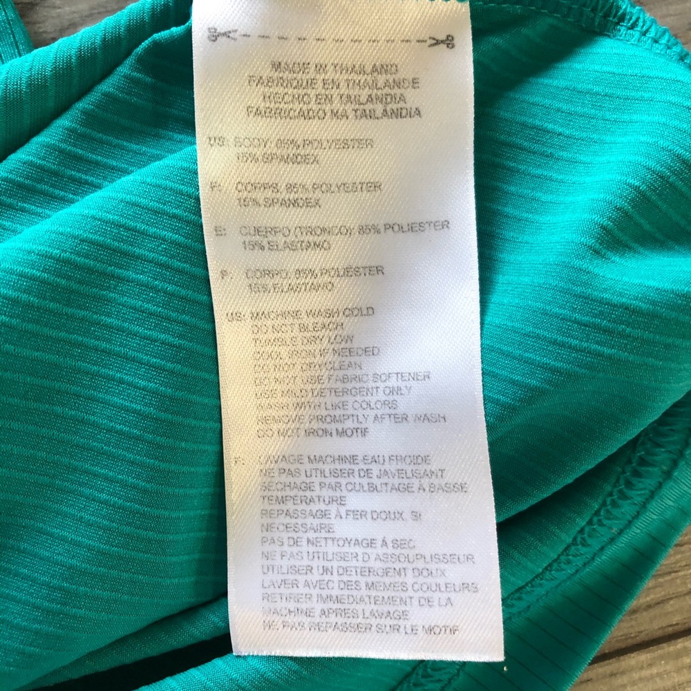 Turquoise Adidas Workout Tank - Picture 7 of 8
